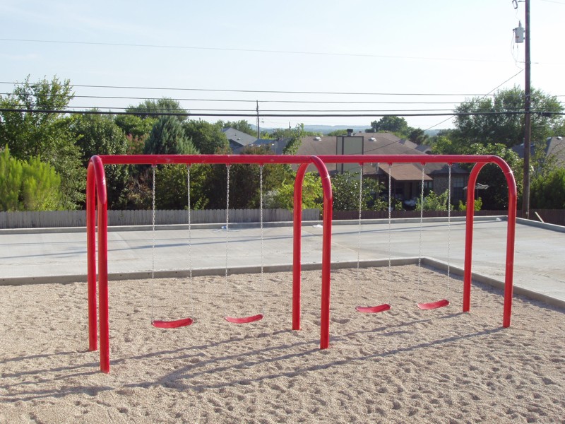 Arched 2 Bay Swing Commercial Playground Equipment